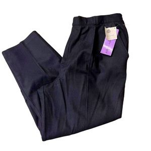 Fundamental Things Woolmark NWT Women’s Black 100% Wool Pants, Size 20W